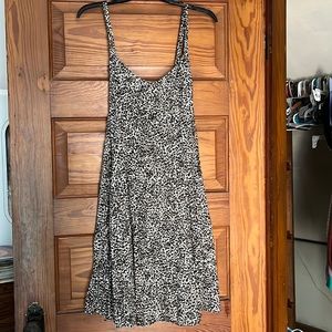 Cheetah print cami dress